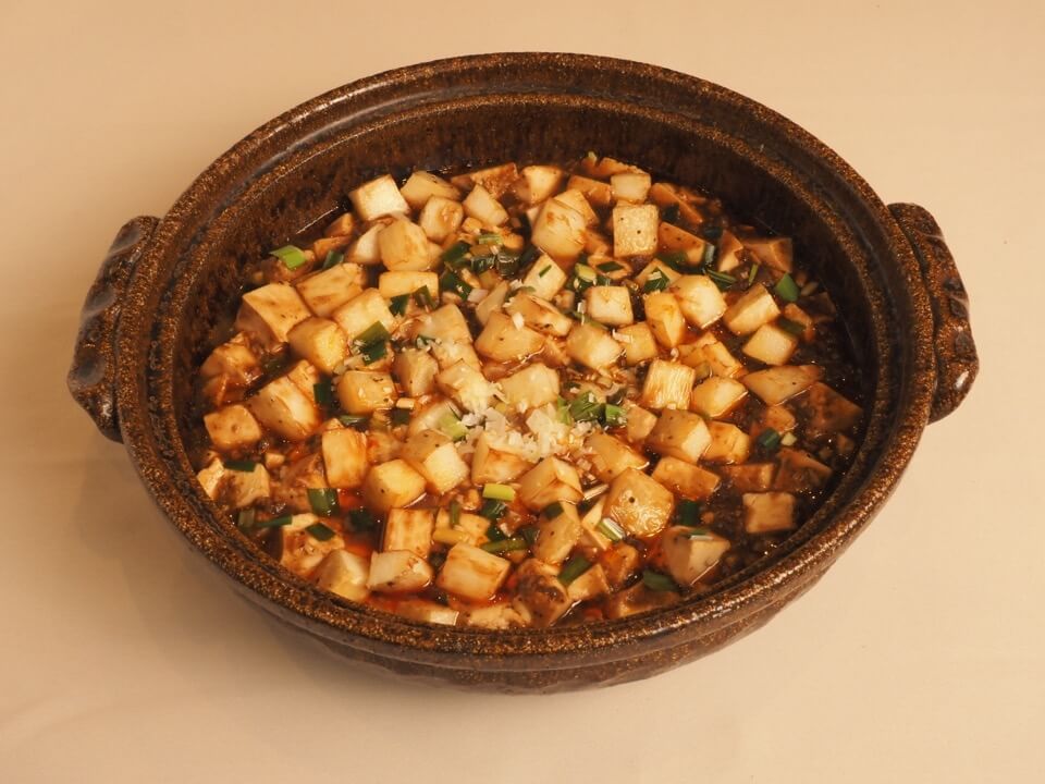 ネバリスター入り麻婆豆腐