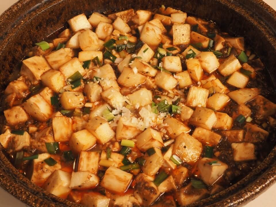 ネバリスター入り麻婆豆腐