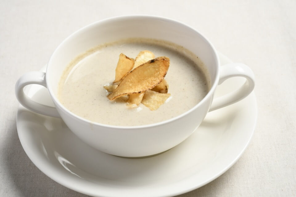 ごぼうのクリームスープ