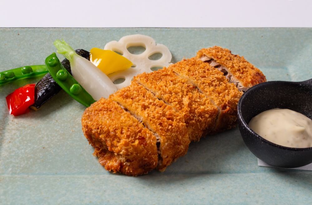 カリっと揚げたマグロカツ