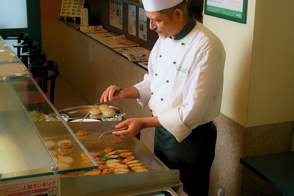 実演ワゴンメニュー