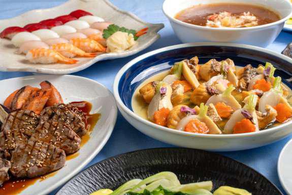 東北牧場食材を使った宴会料理