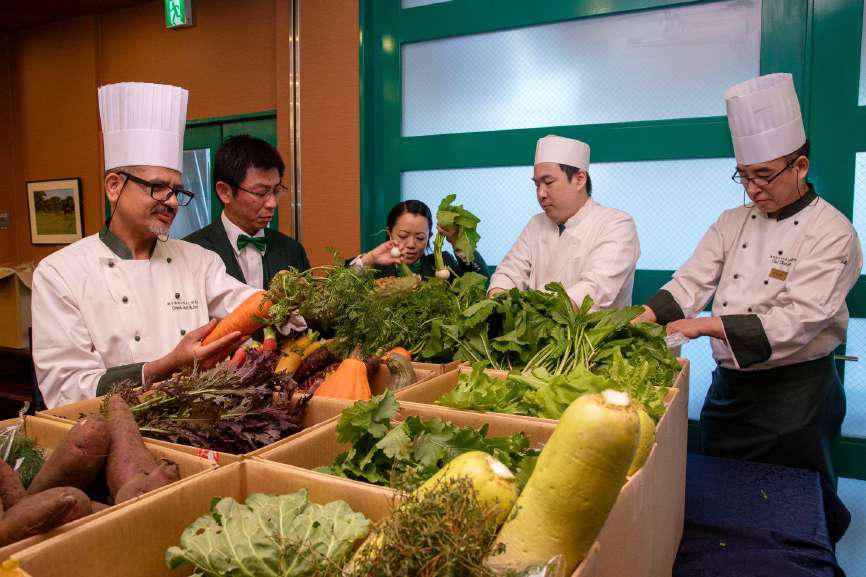 野菜の開封イベントの様子2