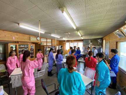 2回目の実地研究の様子