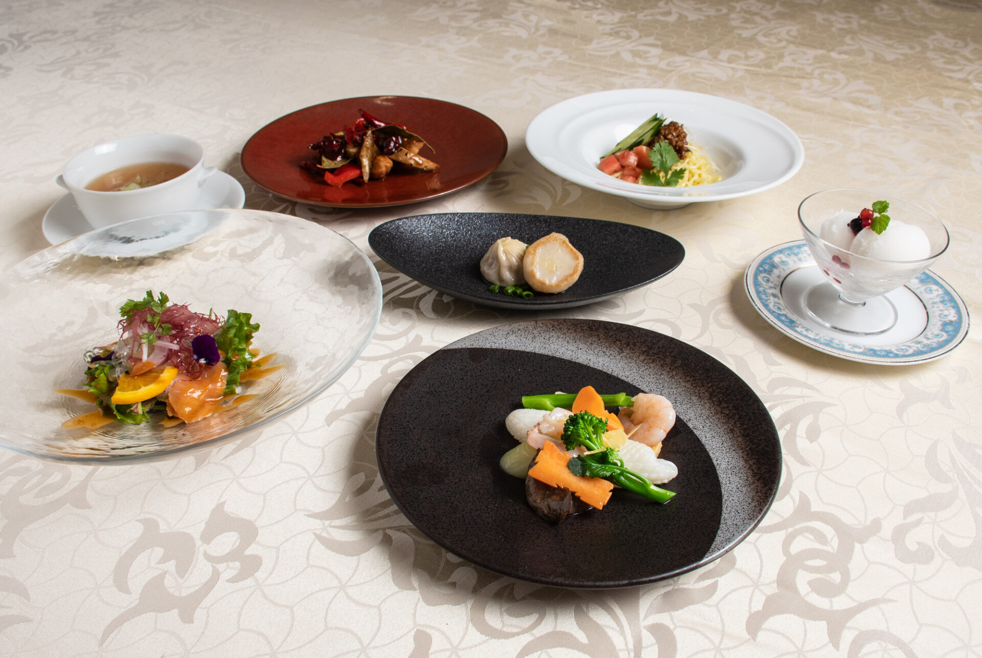 【中国料理フィリー】中国料理で夏を味わうコース「宝珠・吉珠」