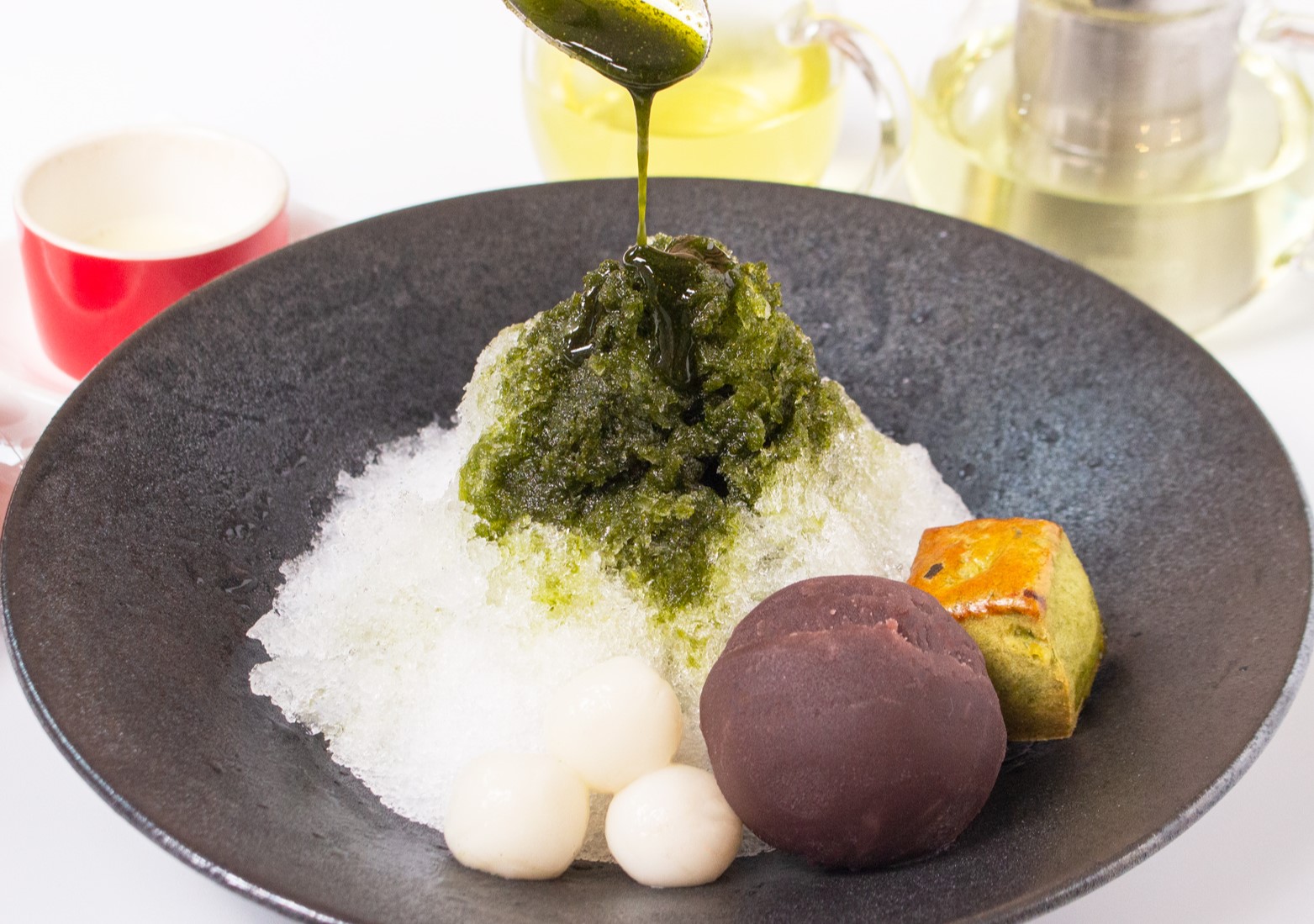 【夏季限定】野草茶尽くしの「野草茶かき氷」
