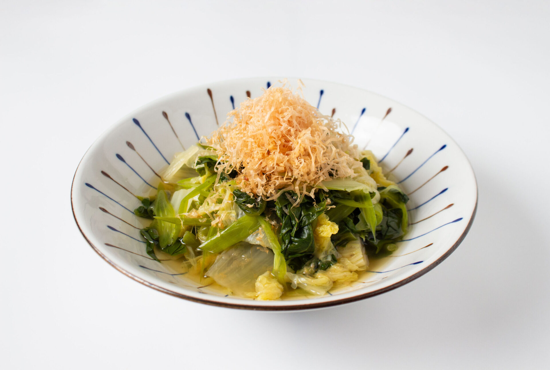 つるむらさきと白菜のお浸し