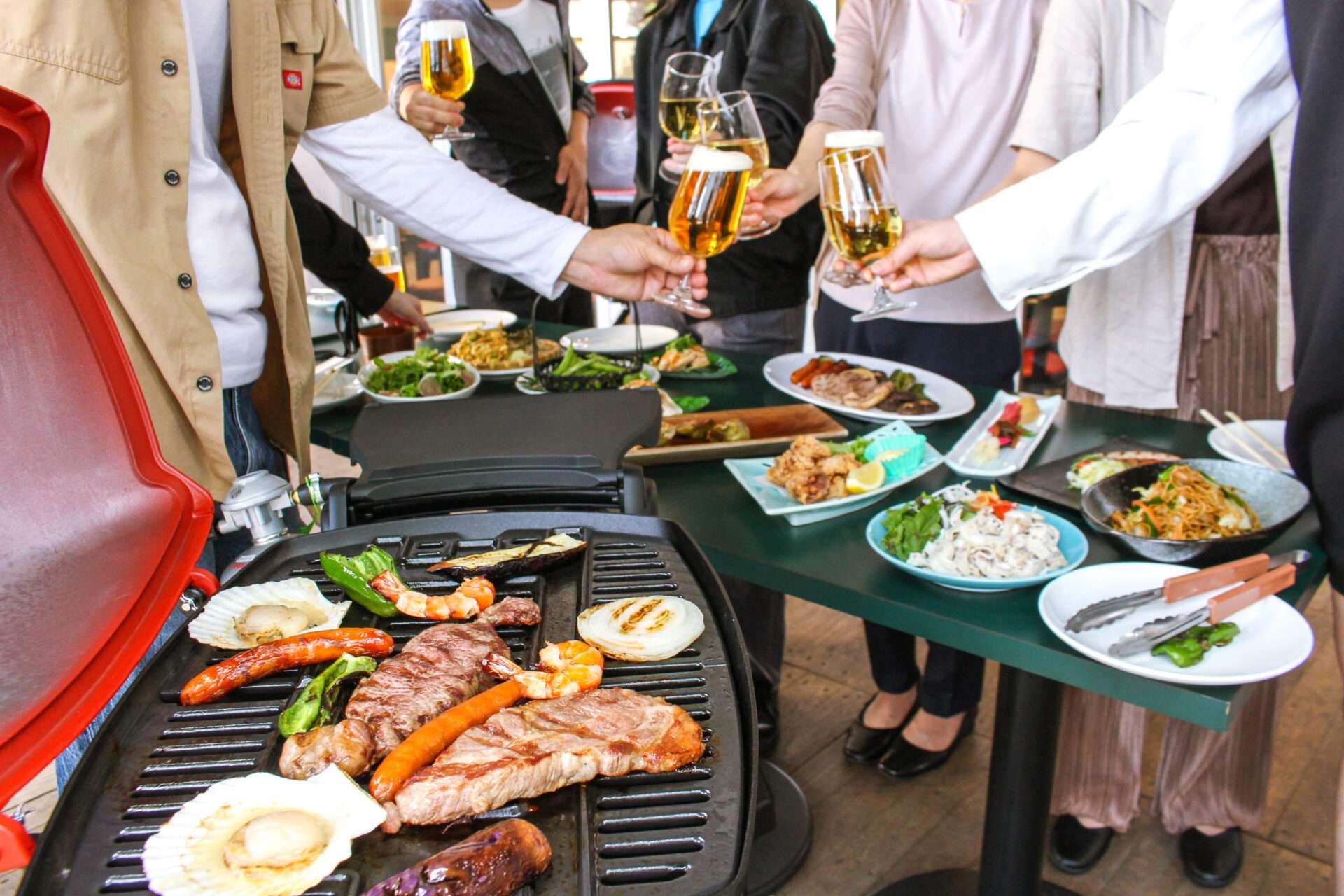 手ぶらで楽々♪「BBQテラス」