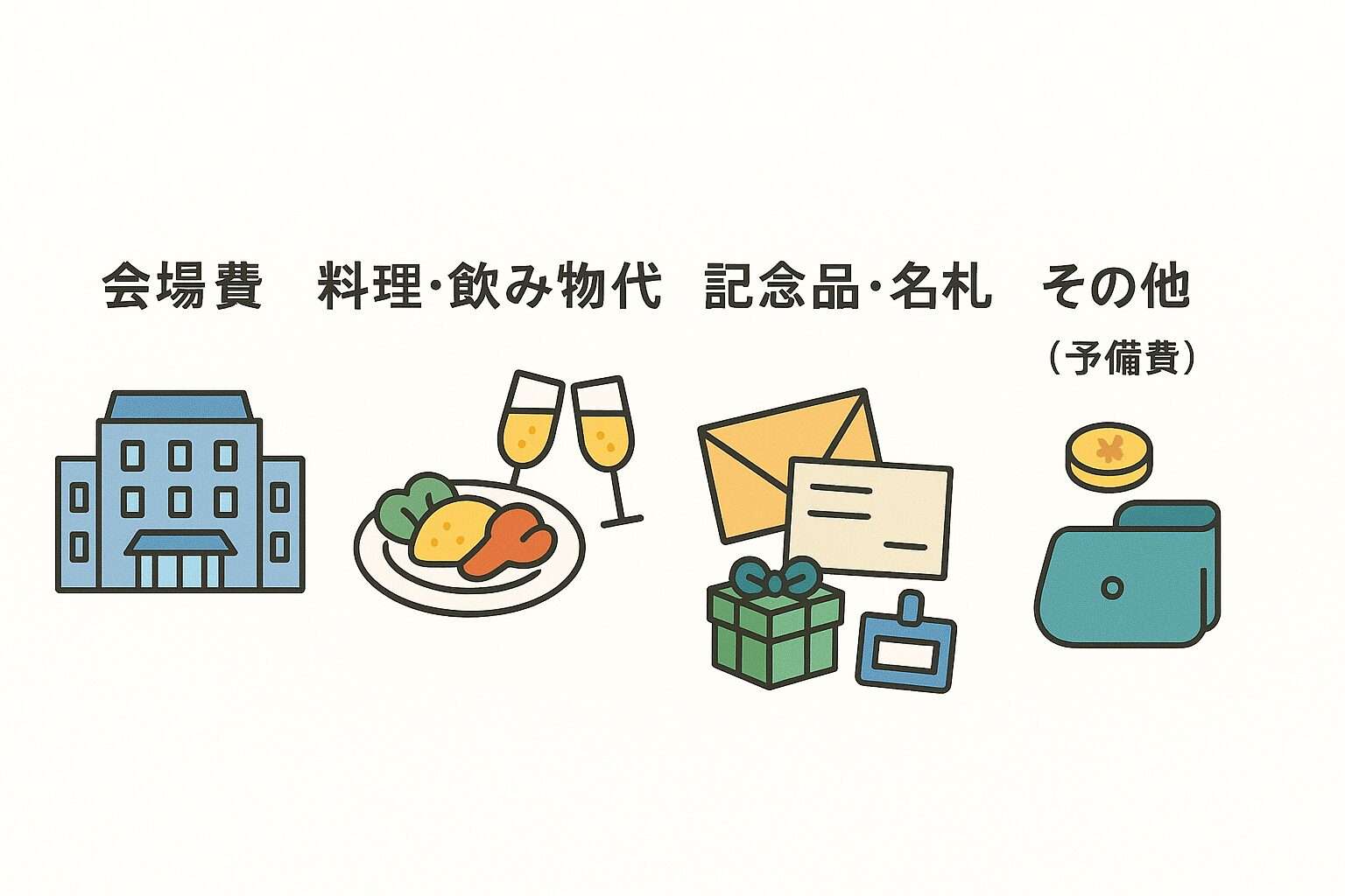 同窓会を開催しようと思ったら②　予算と会費についてご紹介～