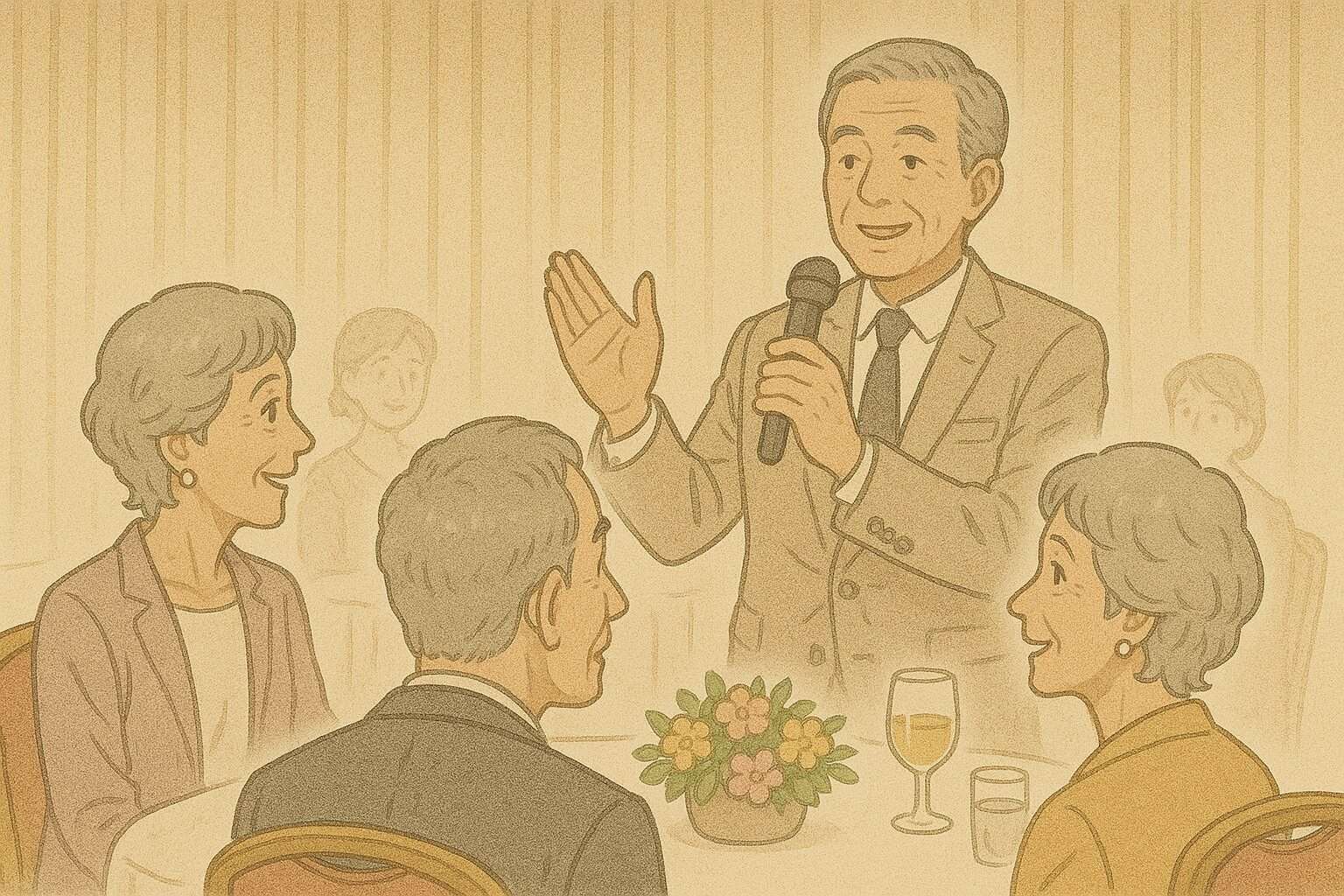 同窓会を開催しようと思ったら③　当日の進行についてご紹介～