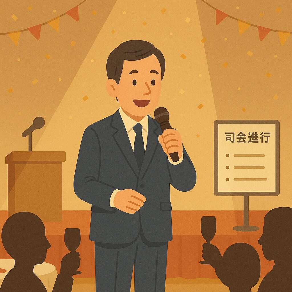 会社の忘年会の幹事になったら②　進行のご案内～