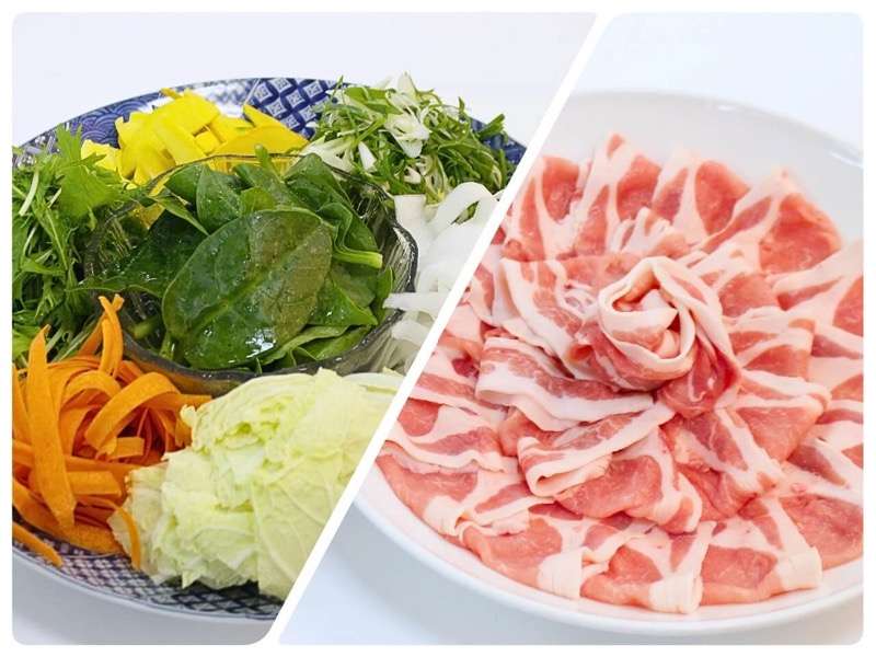美保野ポークのしゃぶしゃぶ