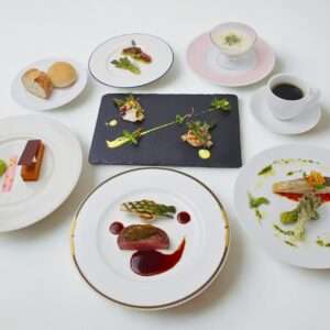 東北牧場の天然のタラの芽コース　洋食