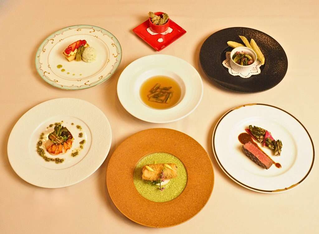 天然のタラの芽コースの提供を開始いたします