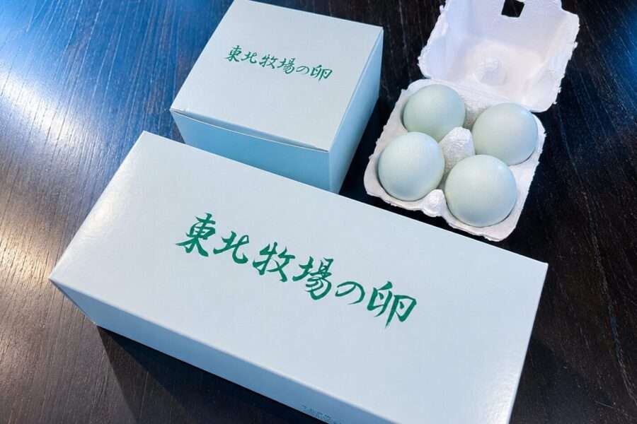 東北牧場のブランド卵 青玉