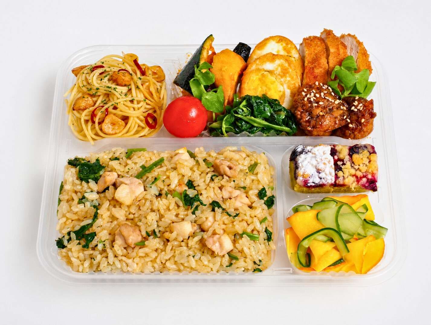 東北牧場の恵みを詰め込んだ3種類のお弁当