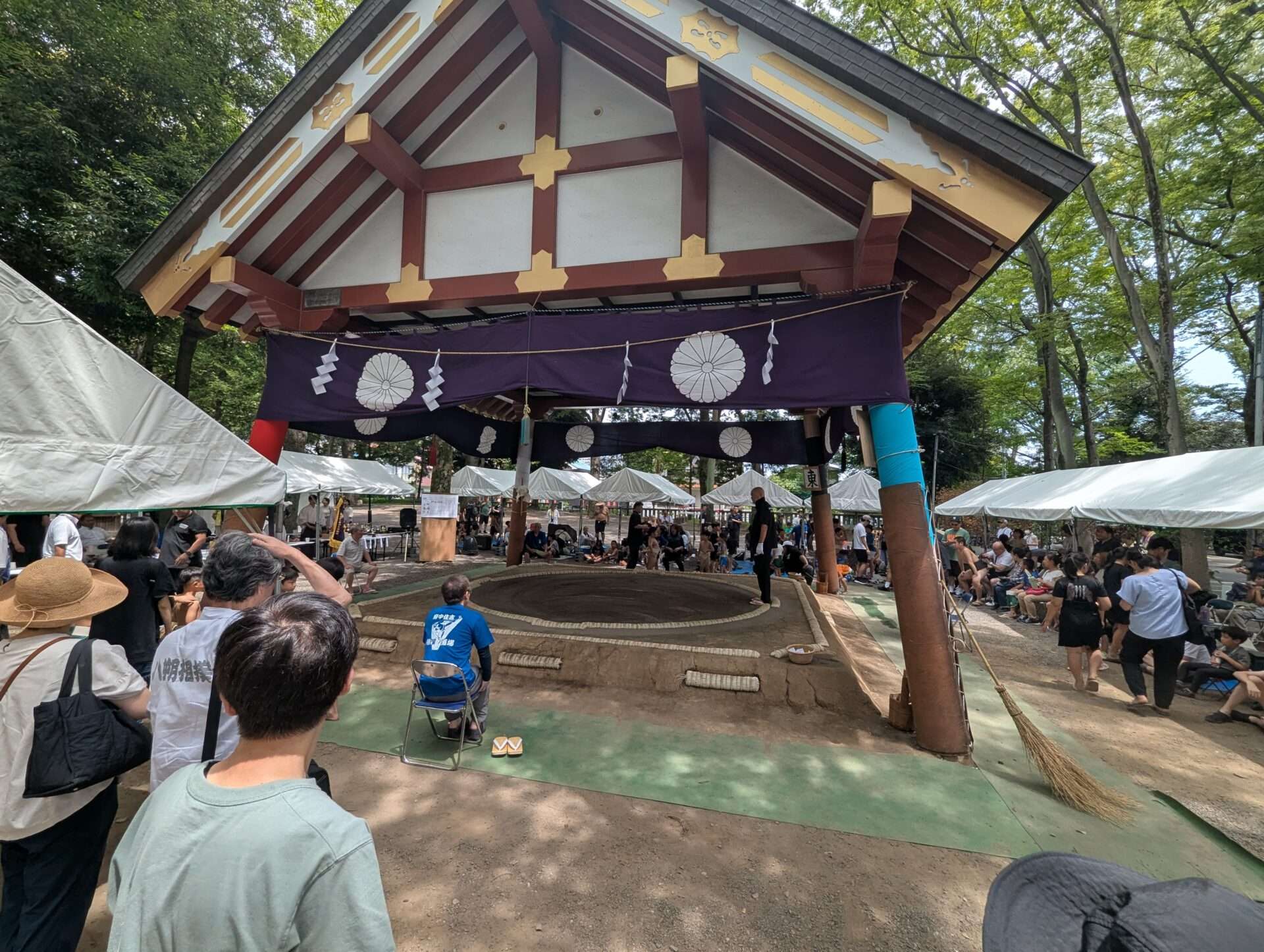 大國魂神社の八朔相撲祭に行ってきました