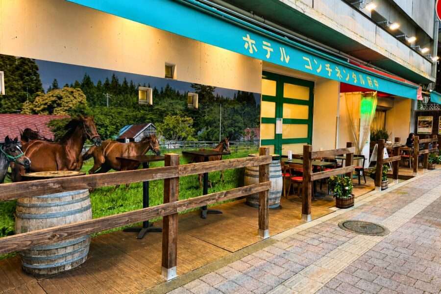 ホテルコンチネンタル府中 牧柵